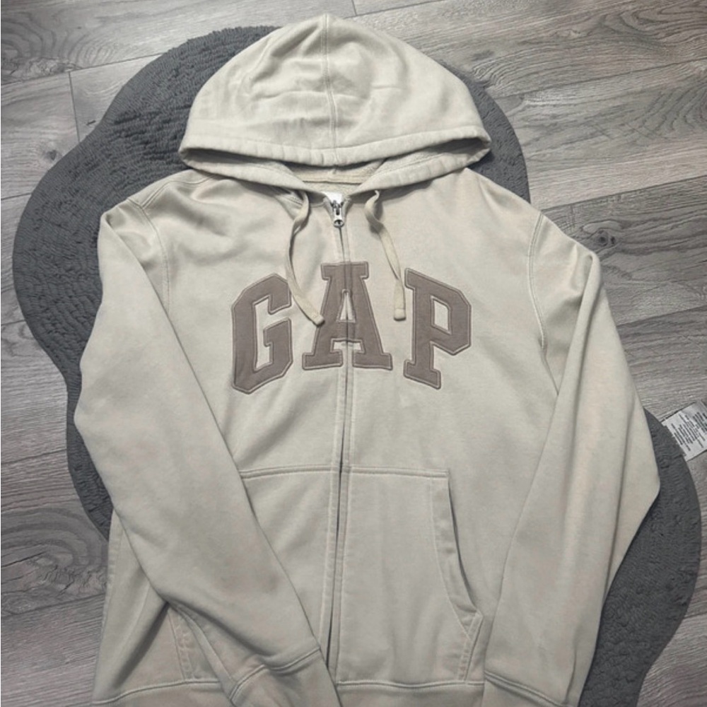 GAP Light Tan Fleece Hoodie